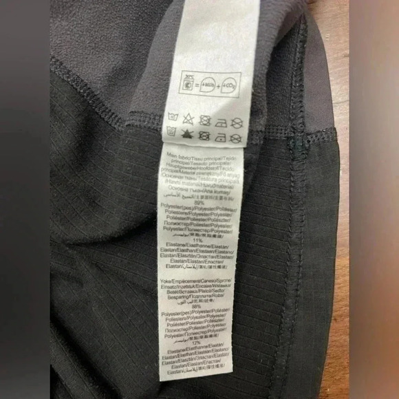 Wedze Stratermic Quarter Zip Black Gray Decathlon Size S Base Layer Ski Board - Picture 11 of 15